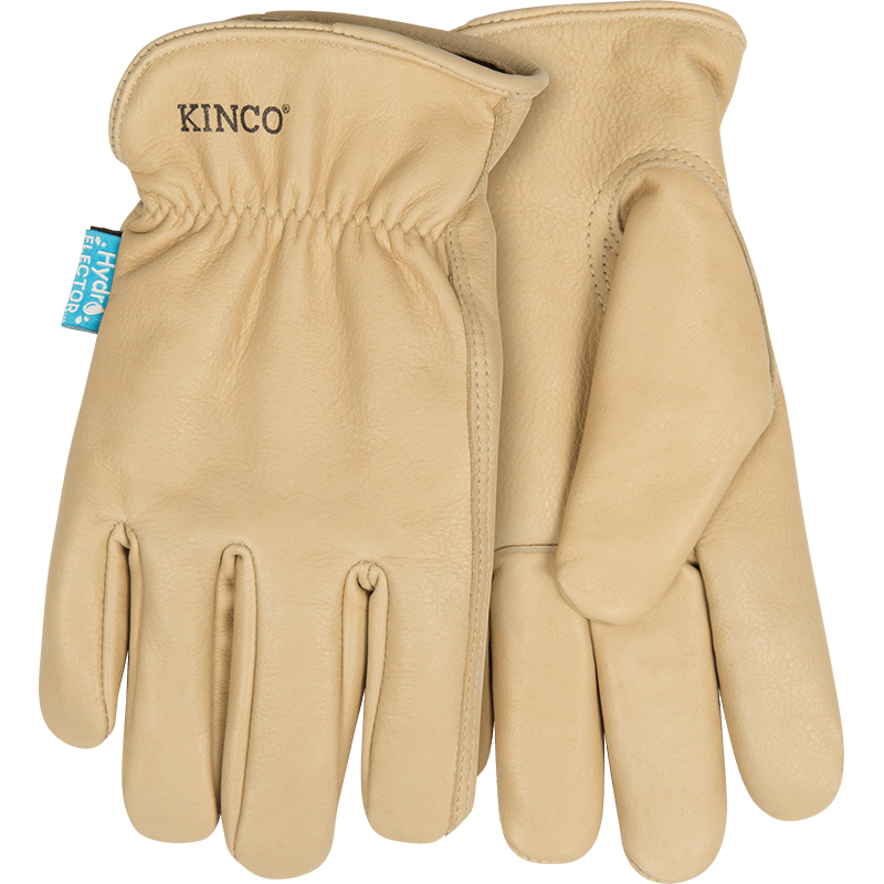 Laser Engraved HydroFlector™ Lined Water-Resistant Premium Grain Cowhide Driver