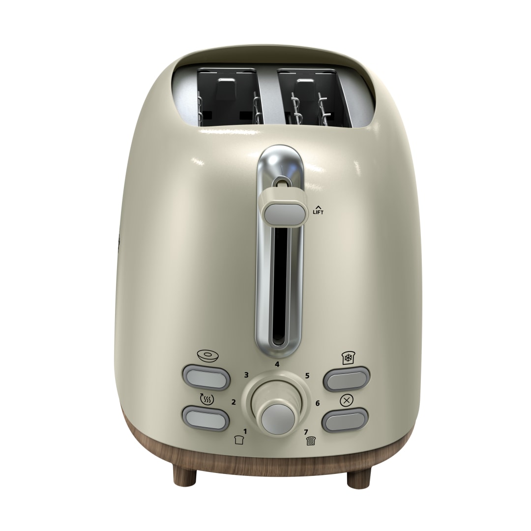 Oster® 2-Slice Toaster with Extra Wide Slots, Oat Milk