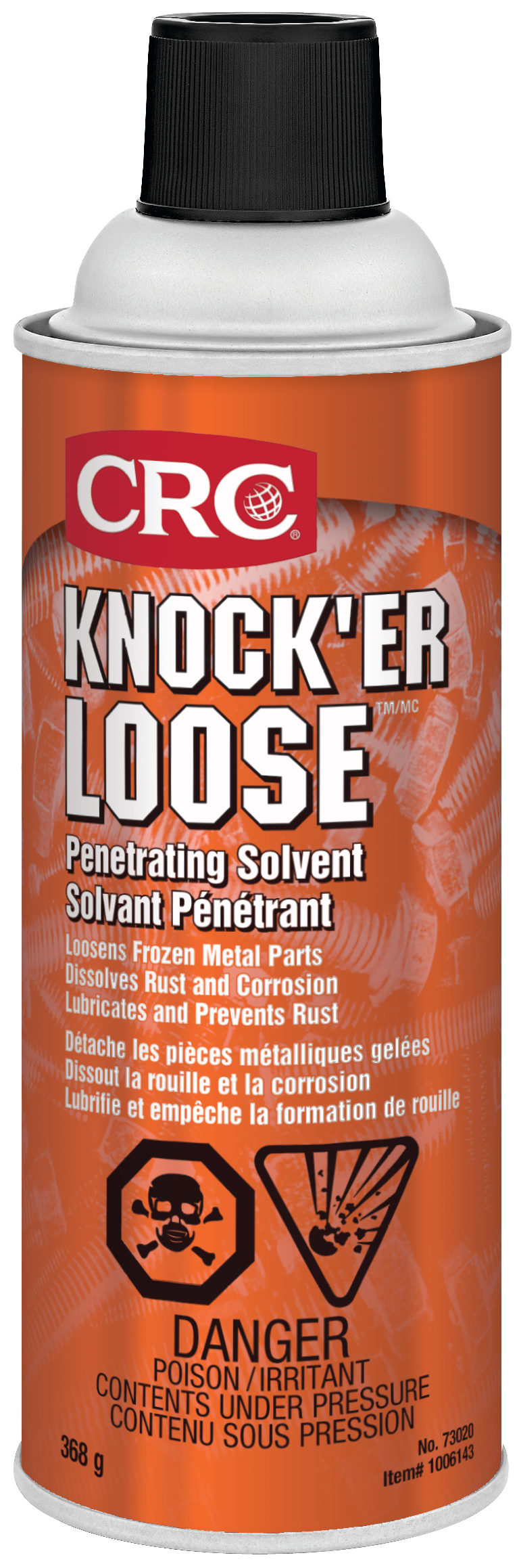CRC Knock'er Loose Penetrating Solvent (F/E) 1X368G