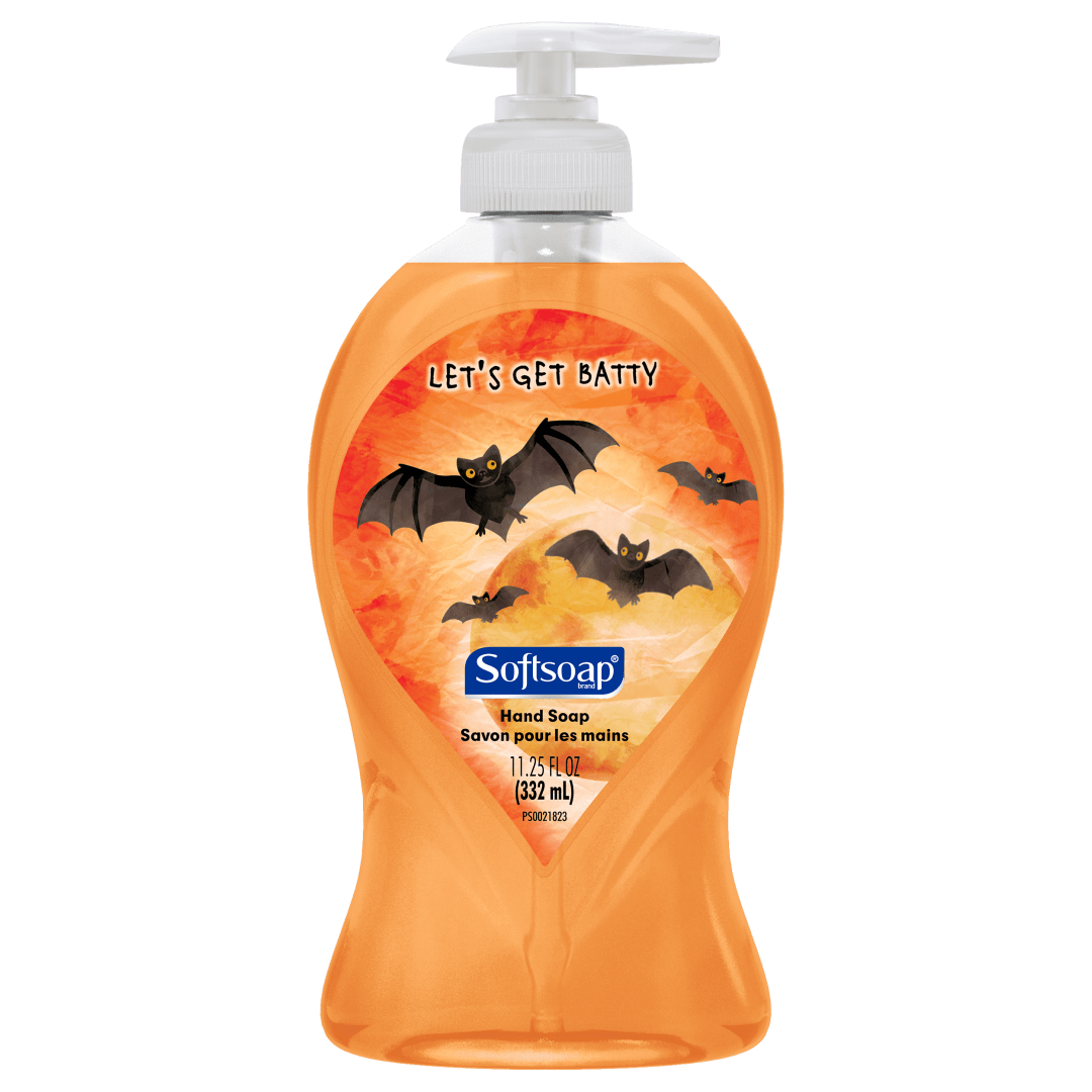 Softsoap Halloween Fall Hand Soap, Let's Get Batty, 11.25 Oz