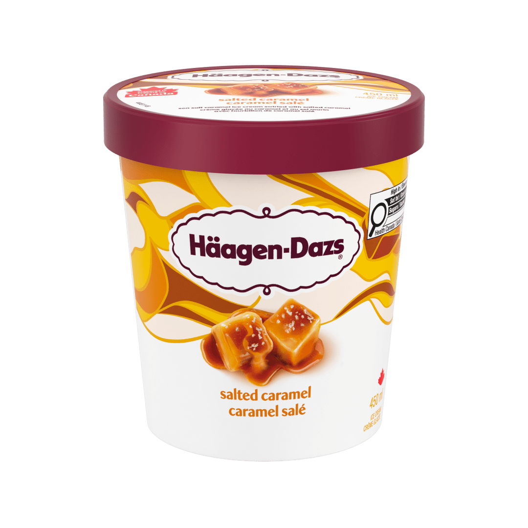 HAAGEN-DAZS Salted Caramel 8x450ml CA