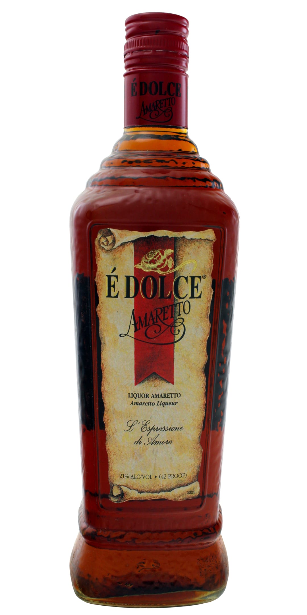 E Dolce Amaretto Liquor 750ml 42 Proof