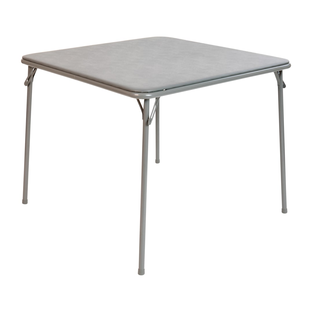 Madelyn Gray 33.5" Folding Card Table for 4 with Foldable Legs and Portable Lightweight Design