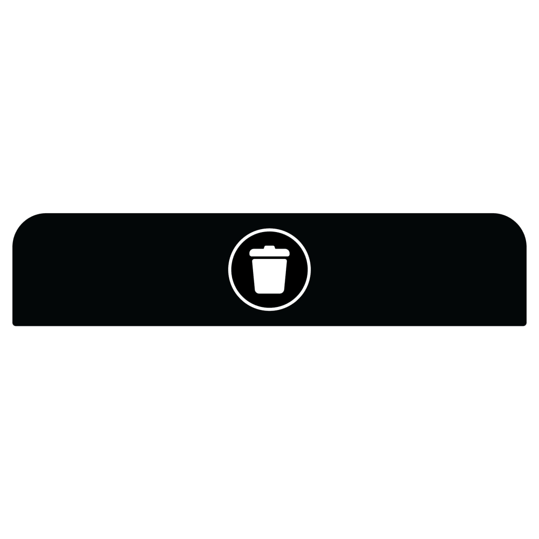 Configure™ Landfill 45 Gal Black Sign