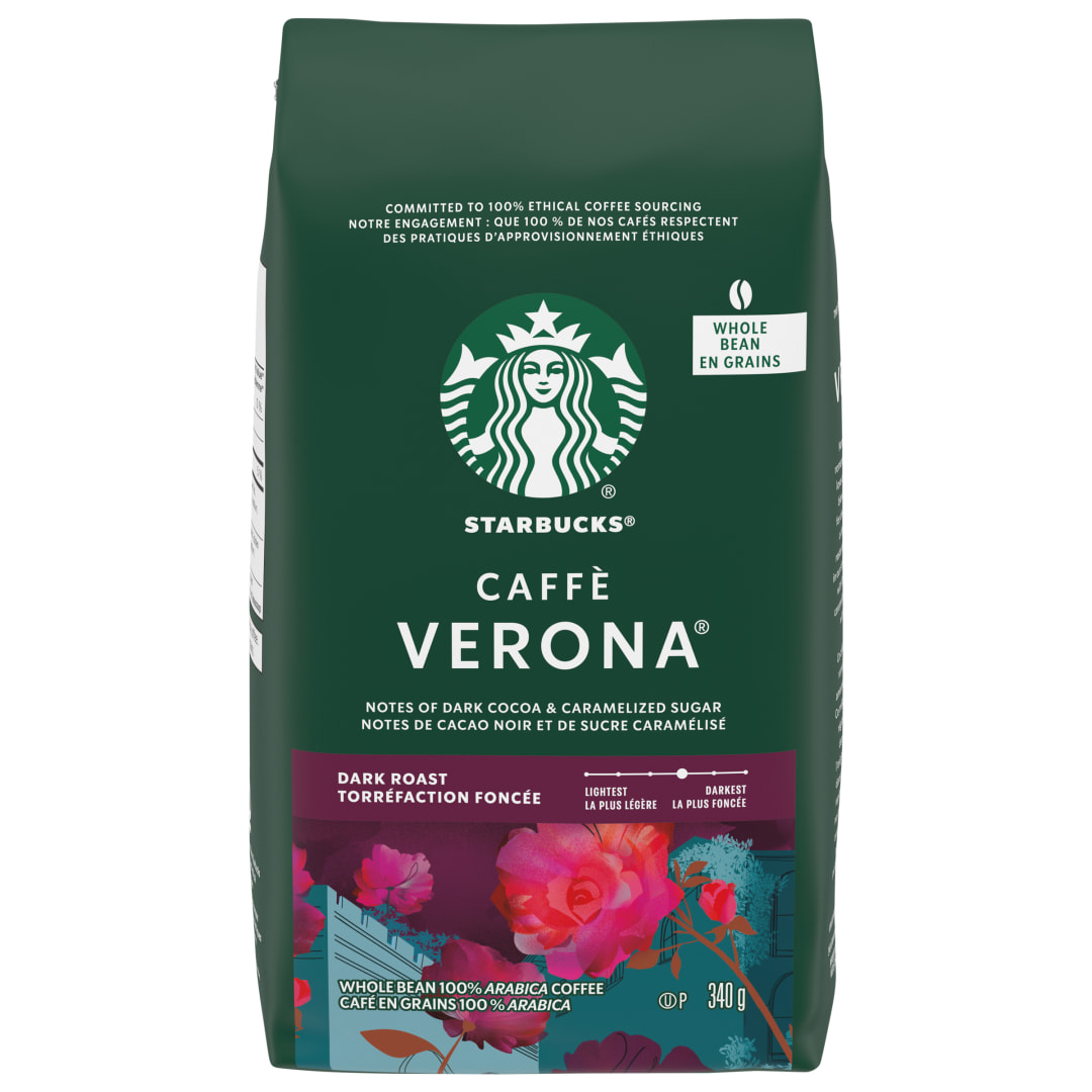 SBUX Whole Bean Caffe Verona 6x340gr CA