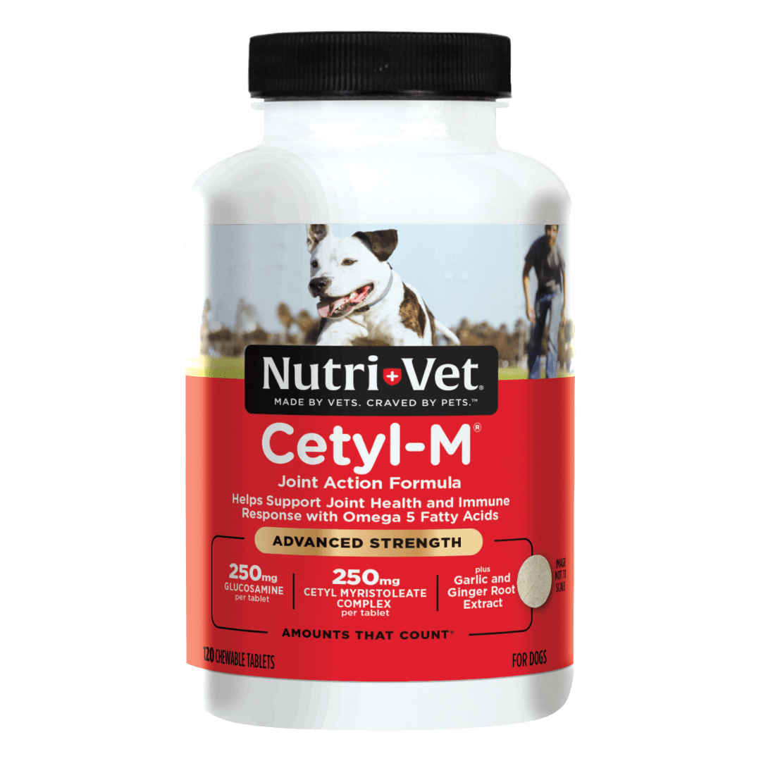 Nutri-Vet Cetyl-M Advanced Joint Action Formula Chewable Tablets 120 ct