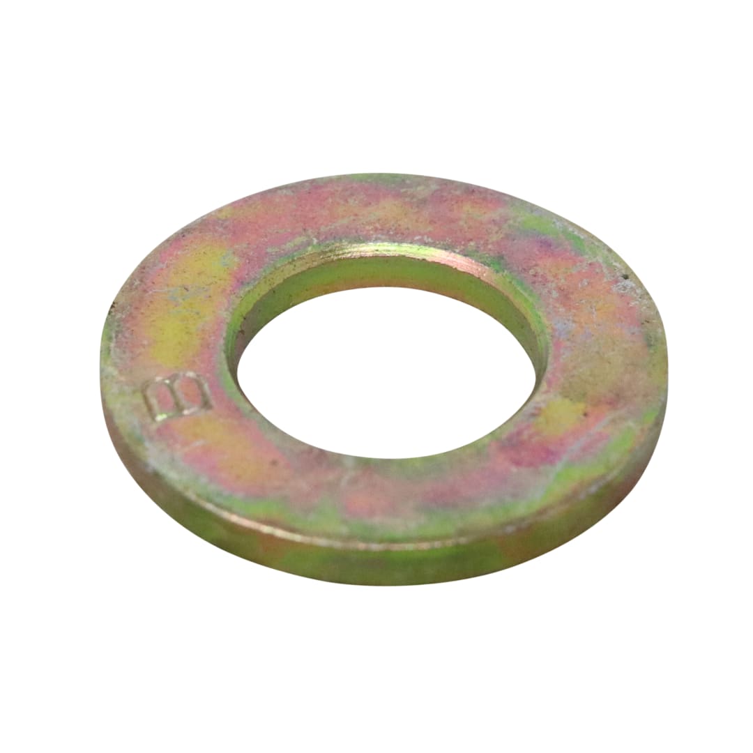 1/2" Grade 8 SAE Flat Washer-Zinc