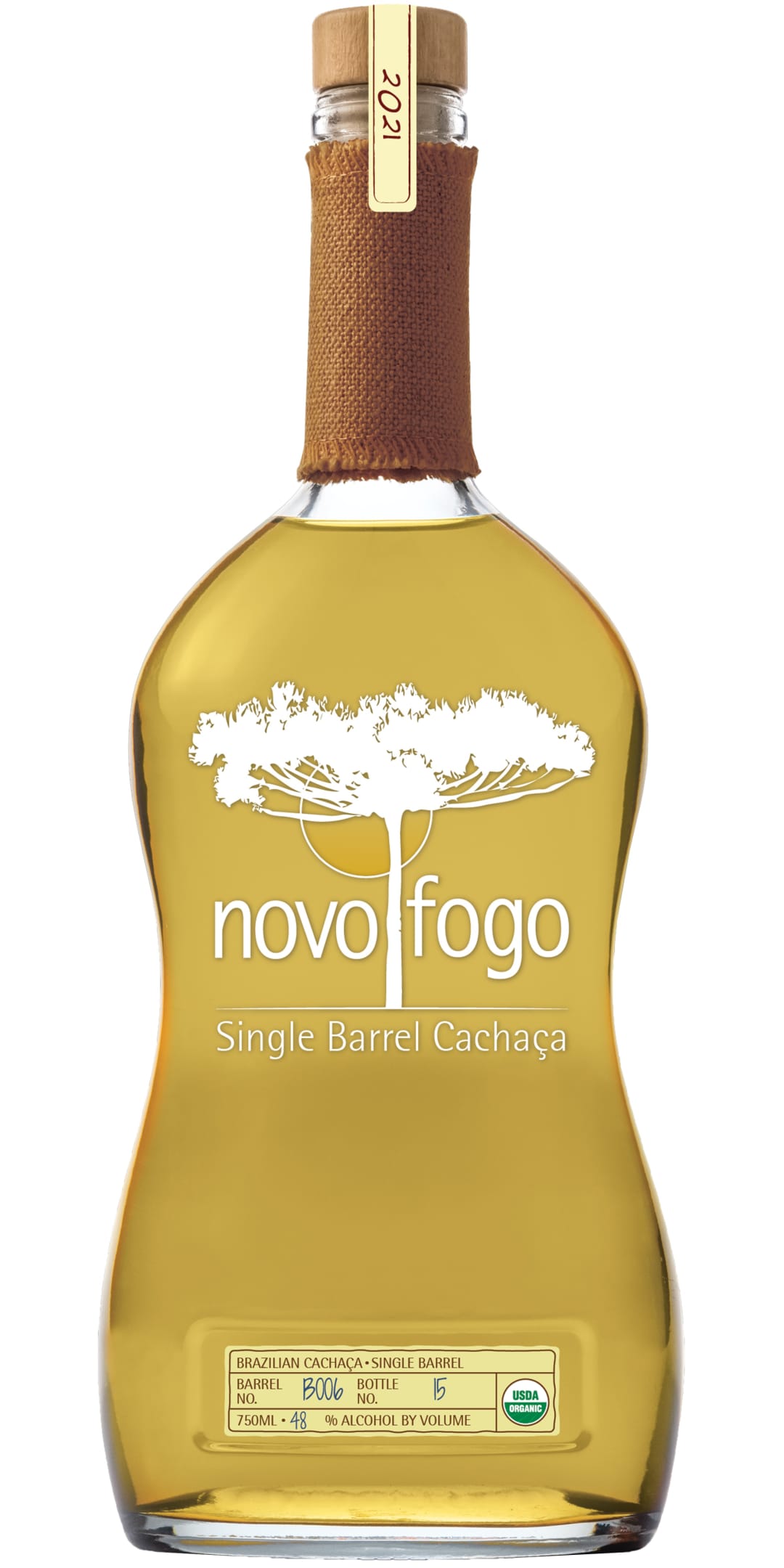 Novo Fogo Single Barrel Cachaca 750ml 96 Proof