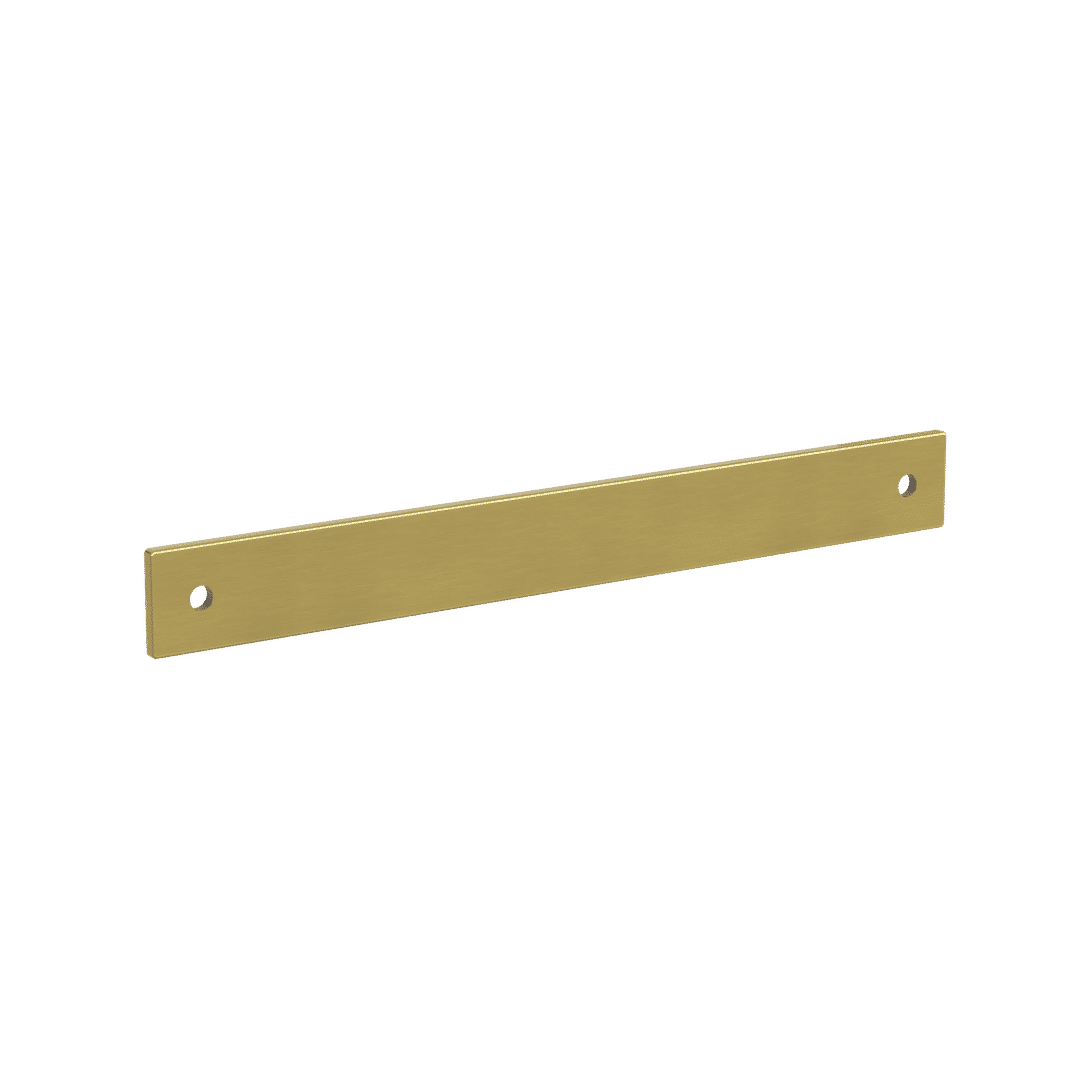 4680 Minneapolis 8" Backplate, In Heirloom Brass