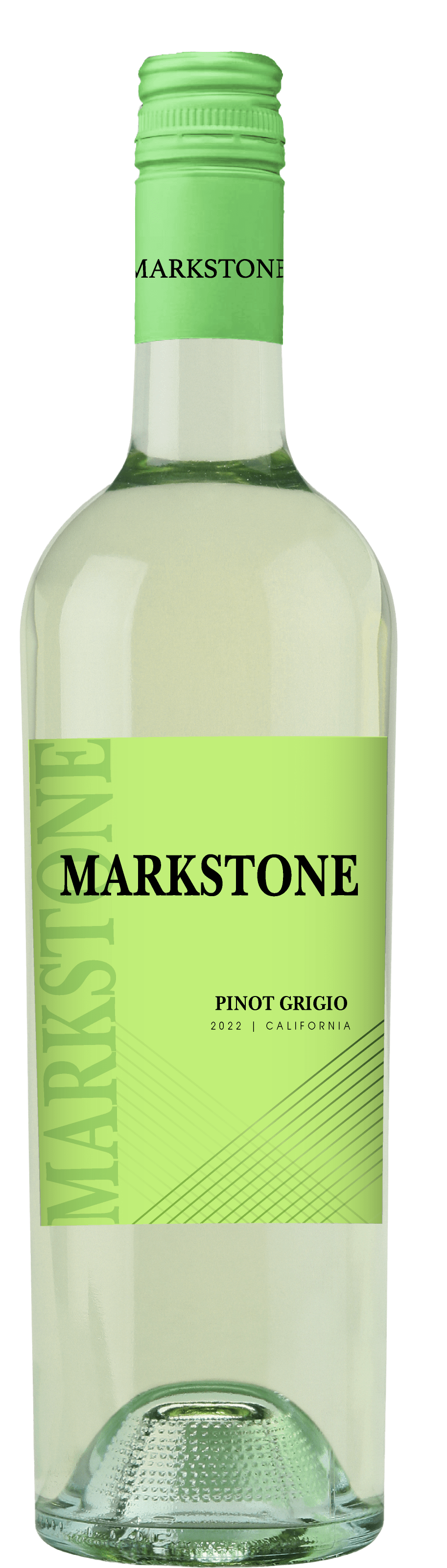 Markstone Pinot Grigio White Wine, California, 750ml