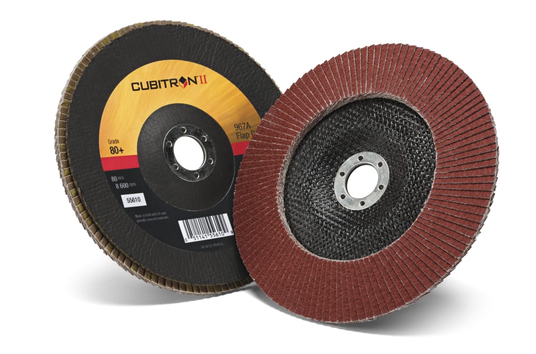 3M™ Cubitron™ II Lamelový kotúč 967A kónický, 125 mm x 22 mm, 60