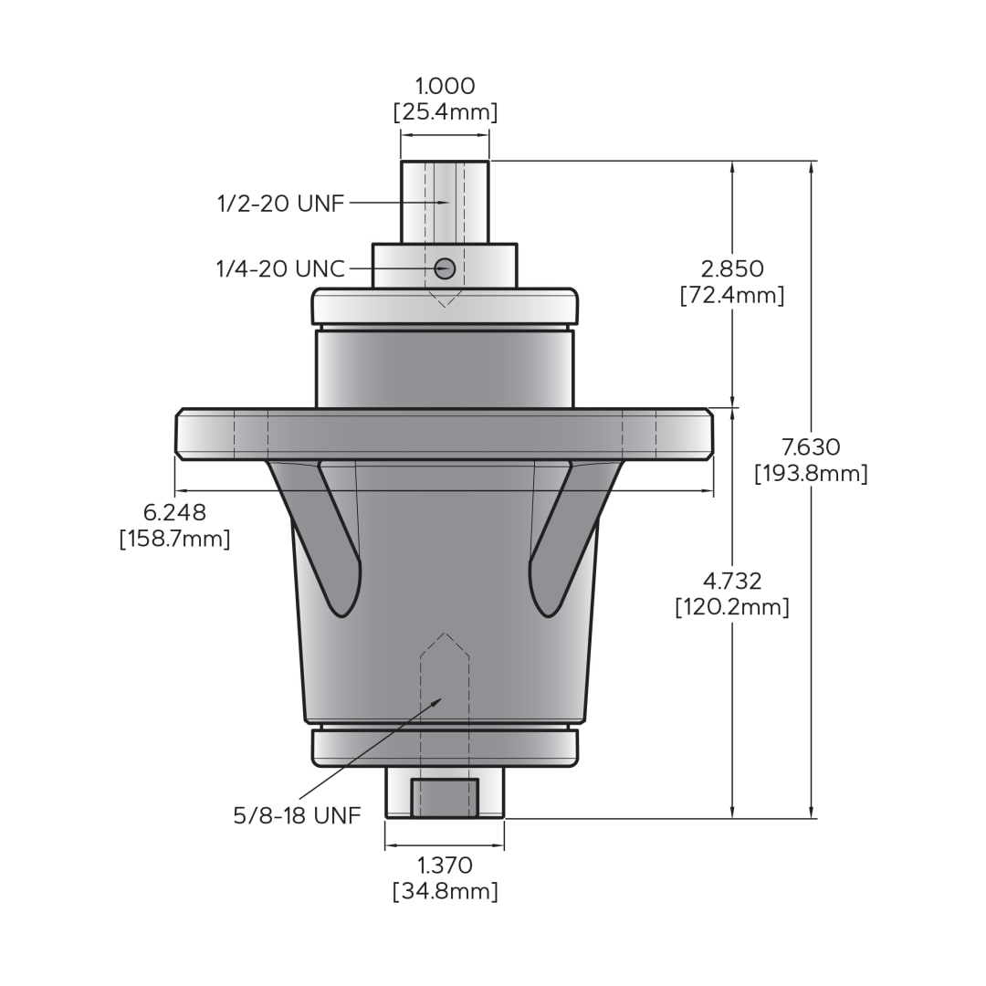 Spindle Assembly, Bad Boy 037-4000-00
