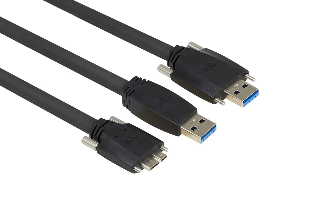 3M™ USB3 Vision Industrial Camera Kabelgarnitur, Serie 1U30E-MB, 1U30E-MB2-SA1-700-CE, 5 Stück / Karton