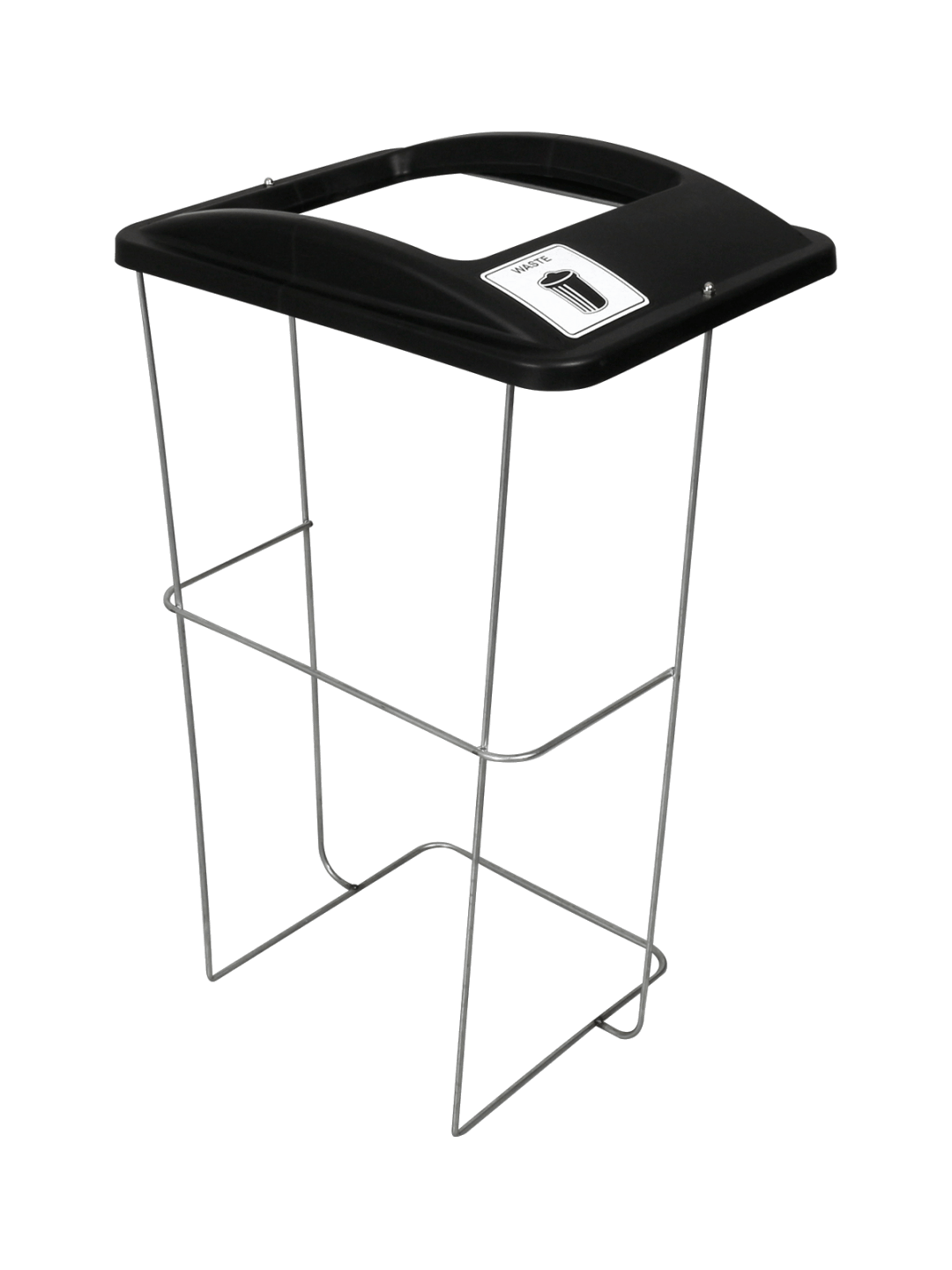  WIRE EVENT CONTAINER (5 Pack) - Single - Kit - Waste - Full - Black