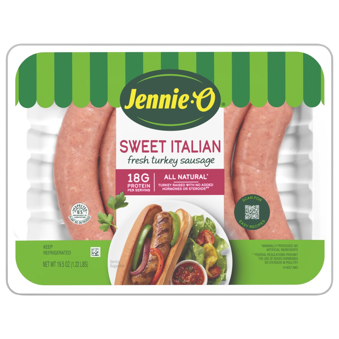 JENNIE-O Sweet Italian Turkey Sausage Link  - 1.22 lb.