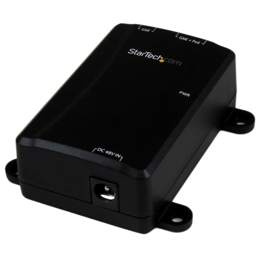 1Port Gb PoE Injector Adapter Power over Ethernet