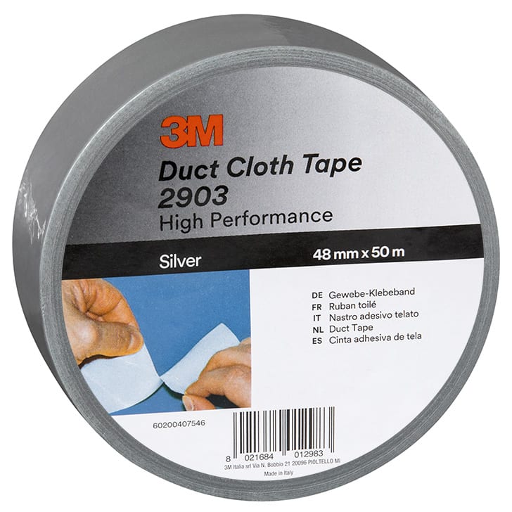 3M™ Univerzálna textilná páska 2903, strieborná, 1350mm x 50m