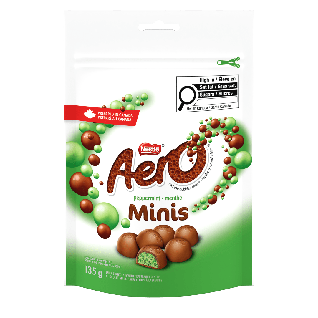 AERO Peppermint Minis 10x135g CA