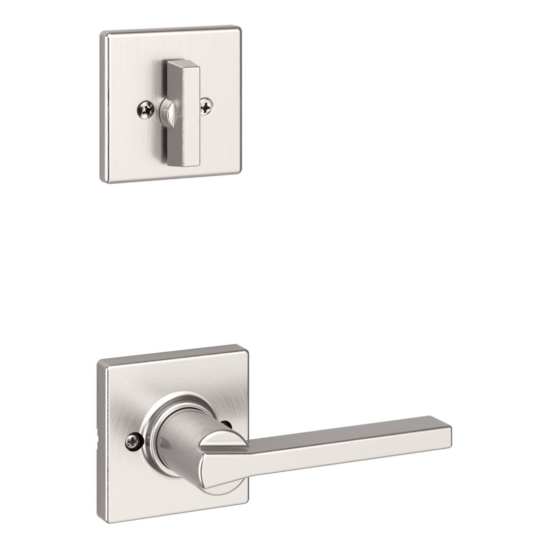 Casey Interior Pack Lever in Satin Nickel