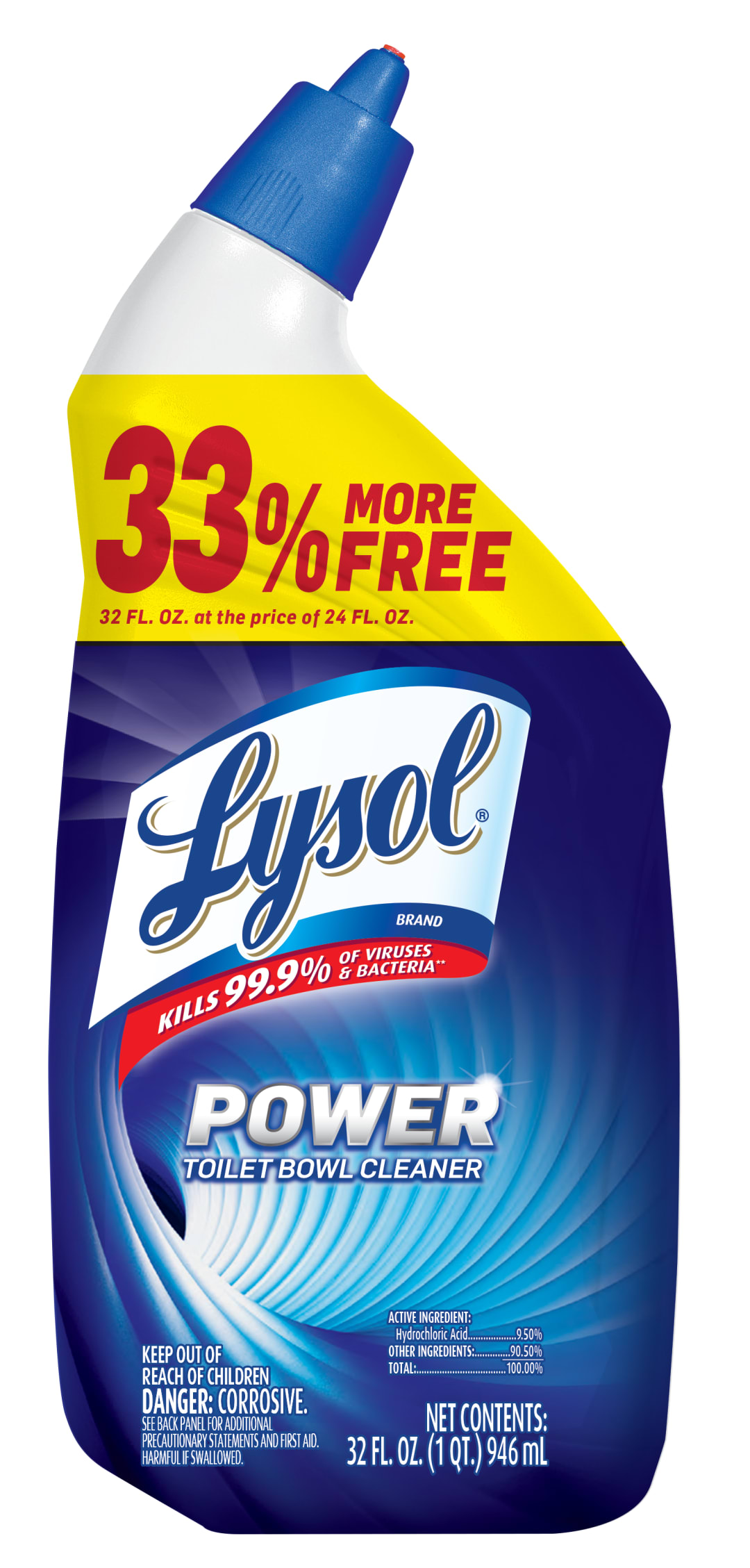 LYSOL® Toilet Bowl Cleaner - Power 6/32 oz.