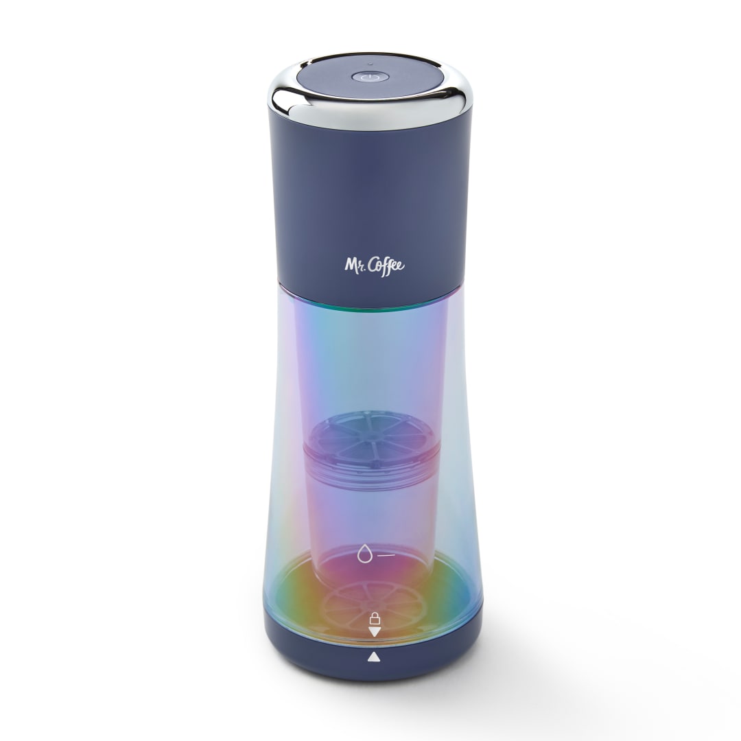 Mr. Coffee® Express Cold Brew Coffee Maker, 10-Minute Cold Brew Coffee Machine, Indigo