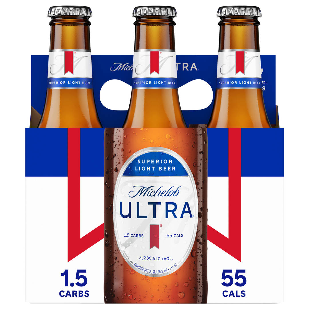Michelob Ultra 6 pack 7 fl oz Glass Bottle