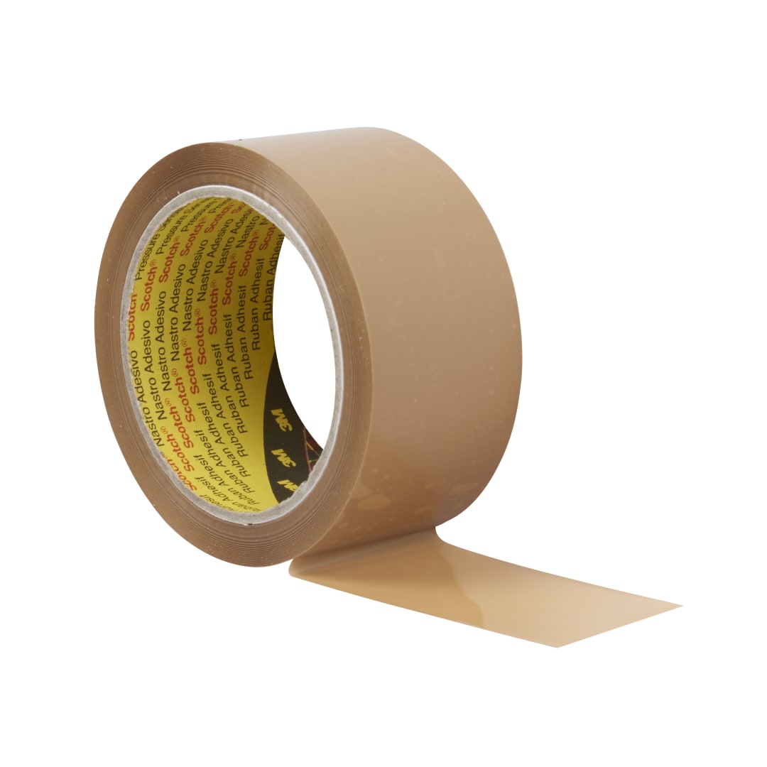 Scotch® páska na uzatváranie škatúľ 371, hnedá, 75 mm x 66 m, 0.048 mm