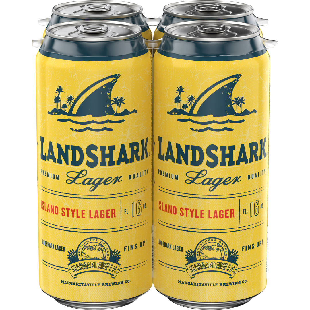 Landshark Island Style Lager, 16 fl. oz. Cans, 4.6% ABV