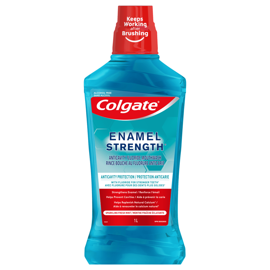 Colgate Enamel Health Mouthwash, Fresh Mint - 1L
