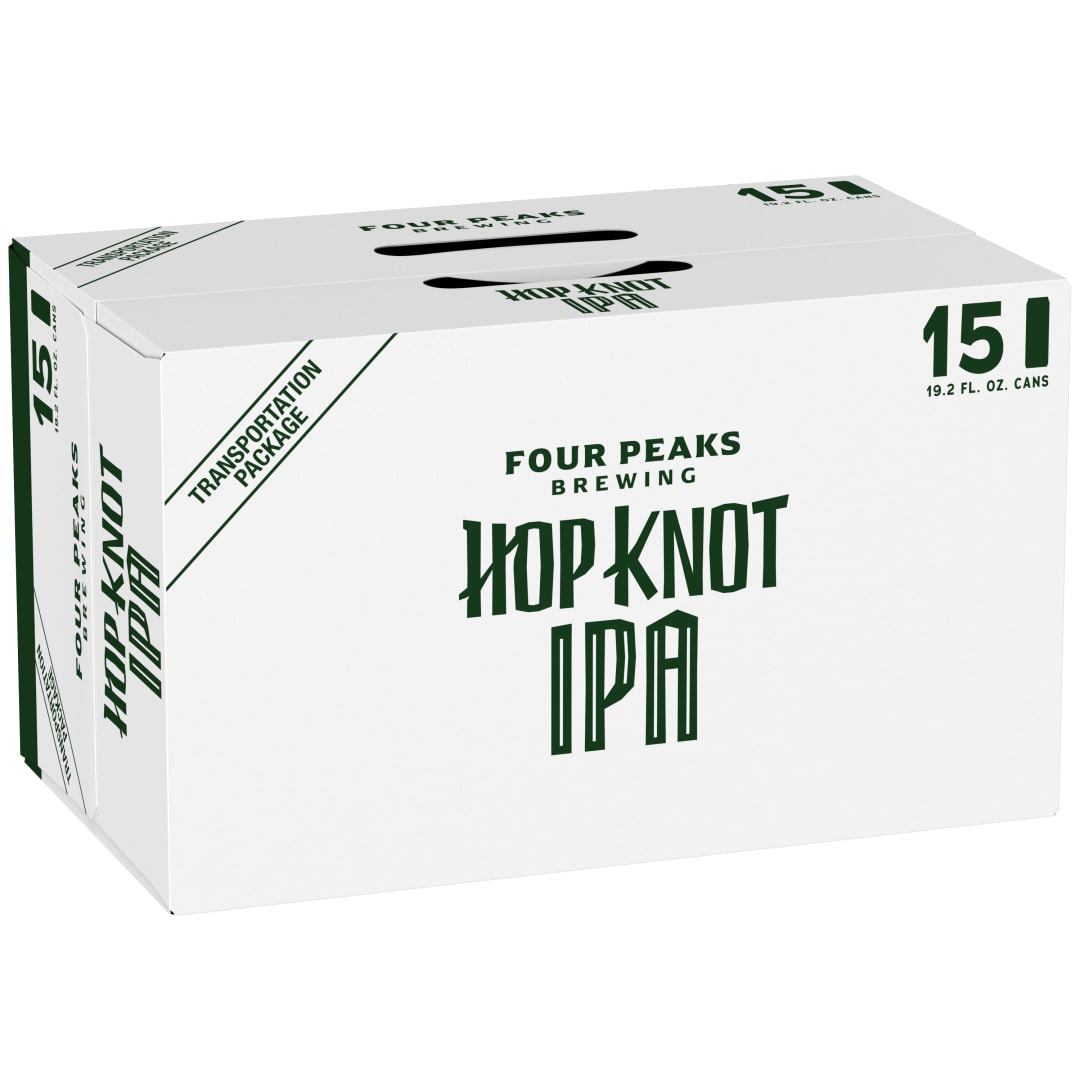 Four Peaks Hop Knot IPA 15x19.2 oz Can Suitcase CARRIER Transpack