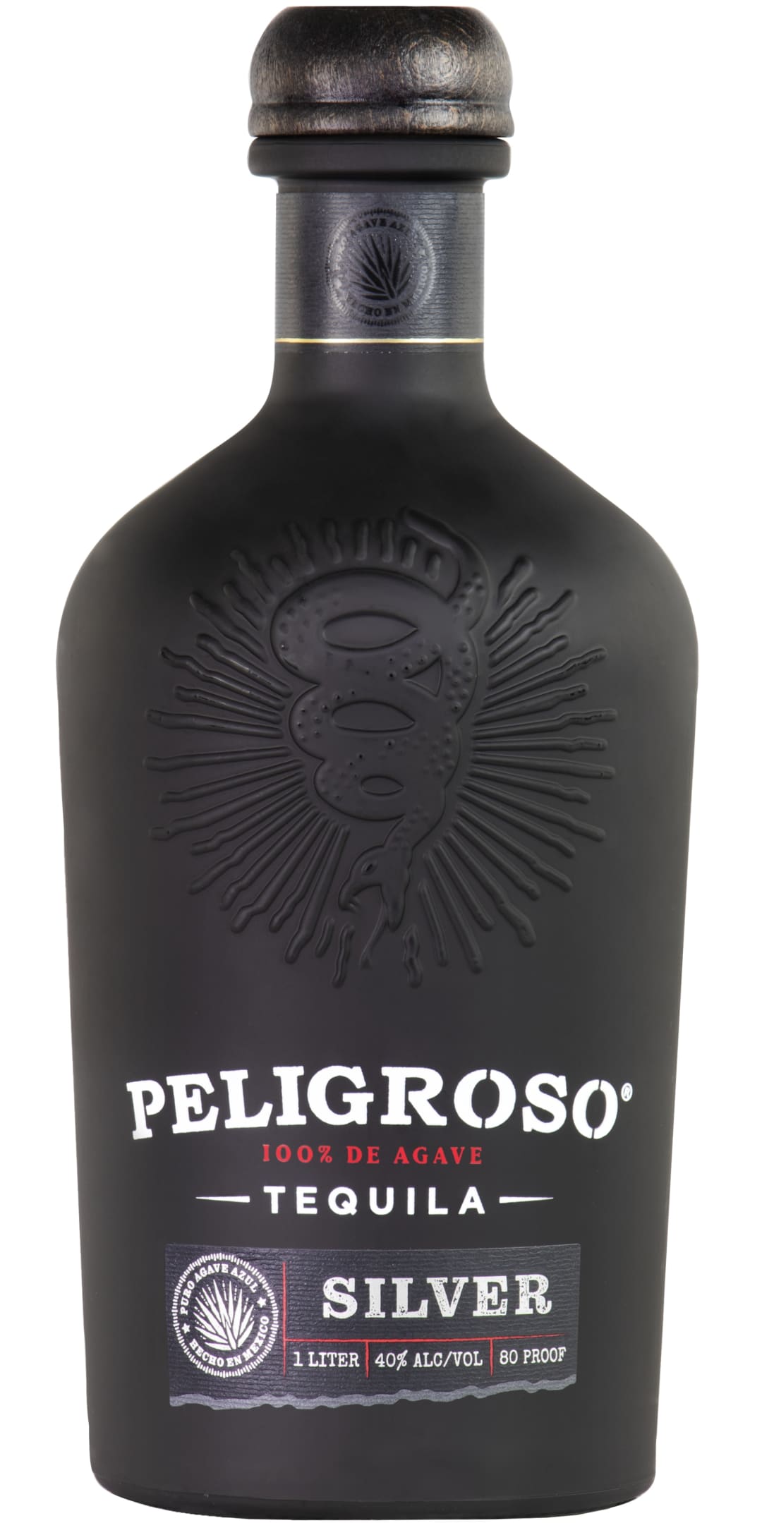 Peligroso Silver Tequila 1l 80 Proof