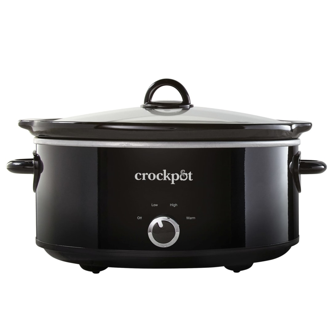 Crockpot® Manual 7-Quart Slow Cooker, Black