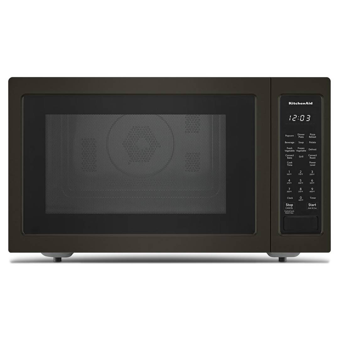KitchenAid 1.5 Cu. Ft. Countertop Microwave - Black Stainless Steel with PrintShield™ Finish (KMCC5015GBS)
