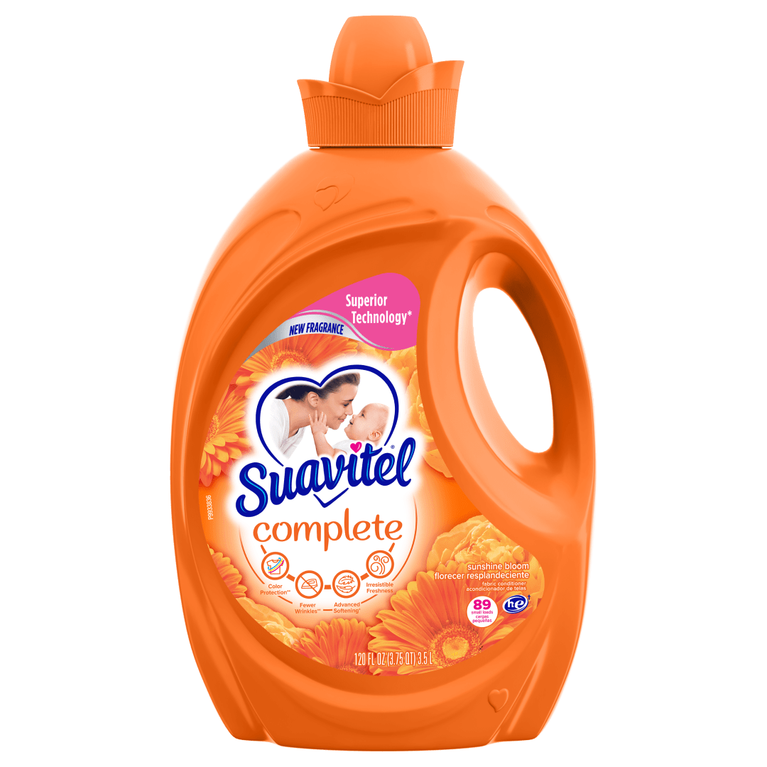 Suavitel Complete Fabric Softener, Sunshine Bloom - 12 fluid ounce