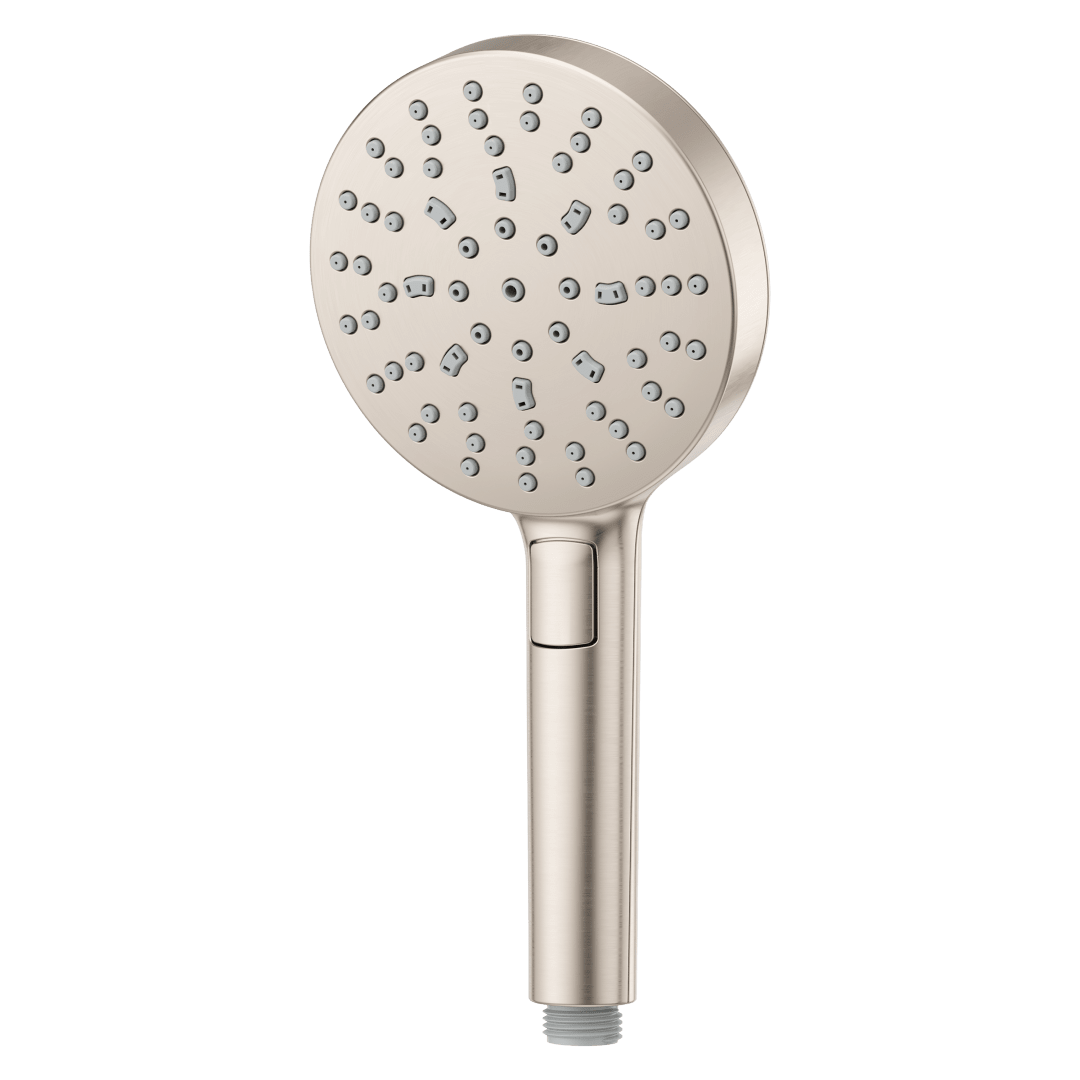 Modern Round Handshower in Brushed Nickel