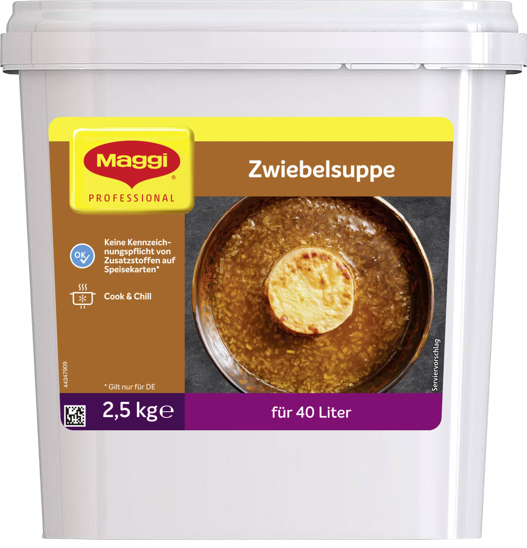 MAGGI Zwiebelsuppe OK 2,5kg, für 40 Liter