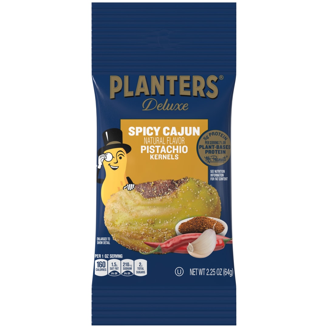 PLANTERS Tube Spicy Cajun Pistachio