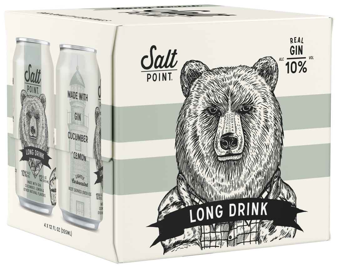 Salt Point Long Drink Canned Cocktail 4-Pack