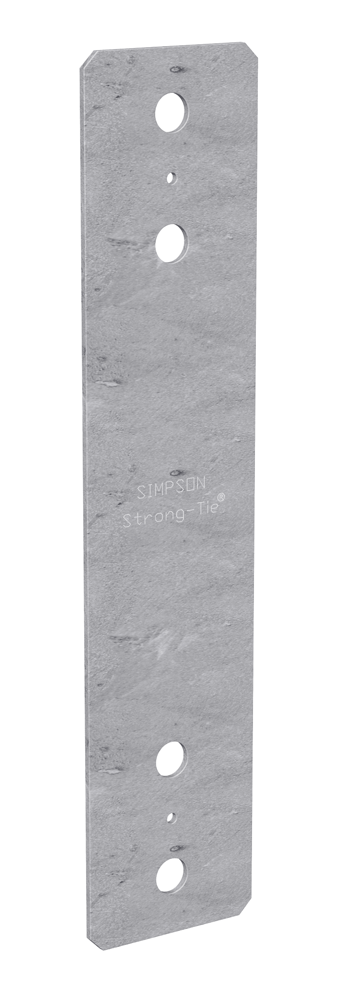 Simpson Strong-Tie PS418 PS 4 in. x 18 in. Hot-Dip Galvanized Piling Strap (Pack of 500)