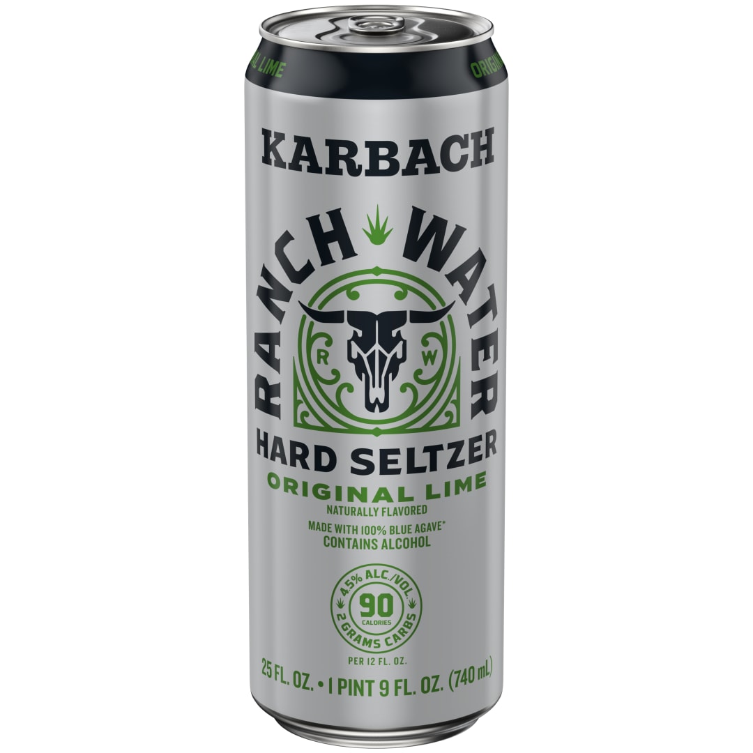 Karbach Ranch Water Original Lime Hard Seltzer 25 fl oz