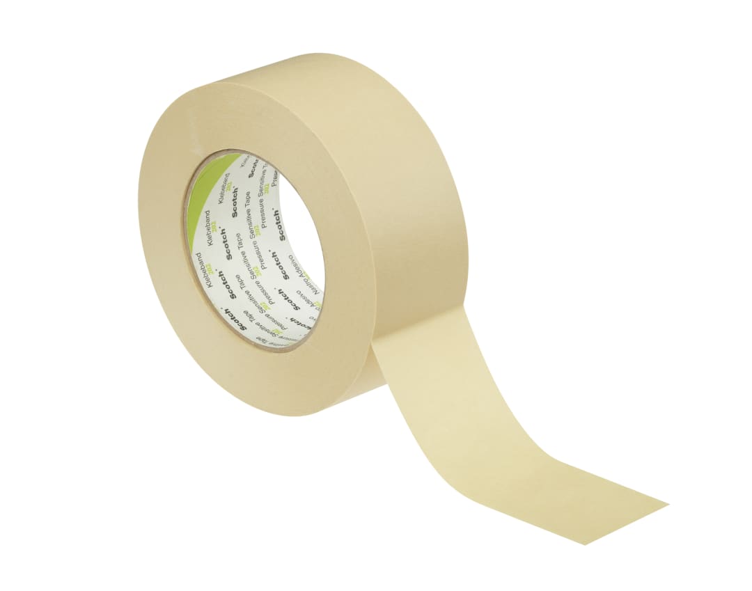 Scotch® Krep Maskeleme Bandı 202, Bej, 48 mm x 50 m, 0.17 mm