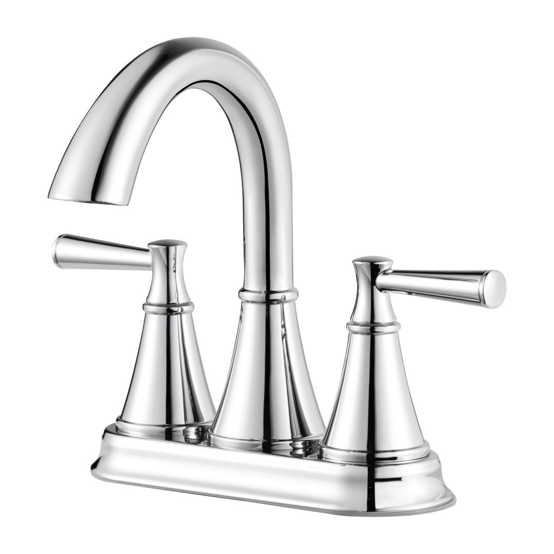 Cantara 2-Handle 4" Centerset Bathroom Faucet in Polished Chrome