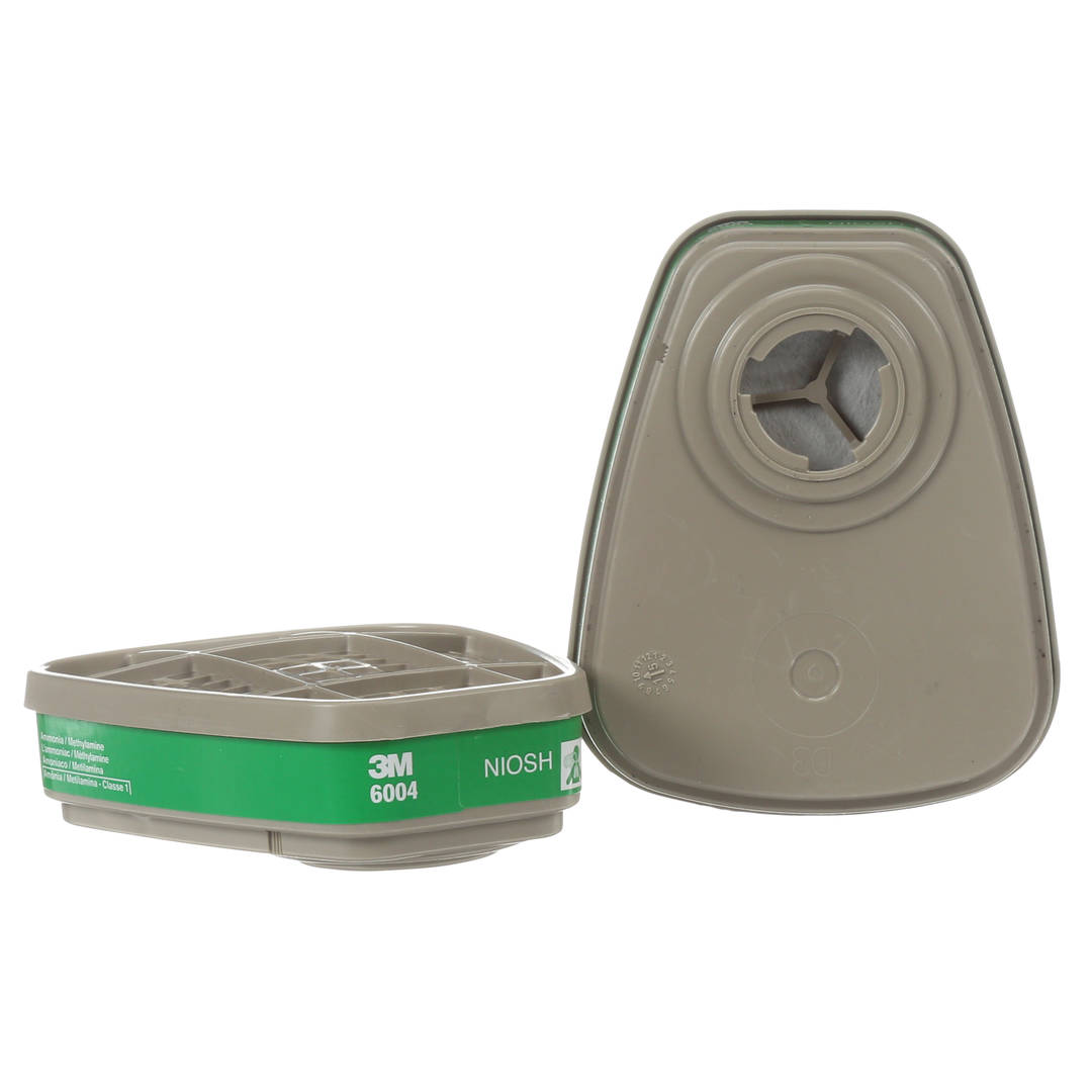 Cartucho para Amônia e Metilamina 3M™ 6004 – Proteção Respiratória, 60/Caixa
