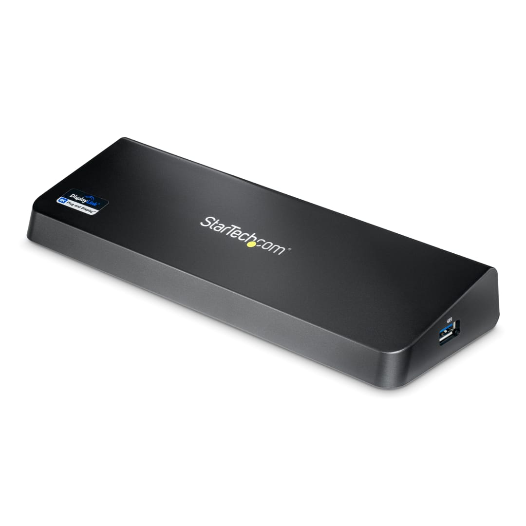 4K Laptop Docking Station w  DP HDMI USB3 Dock