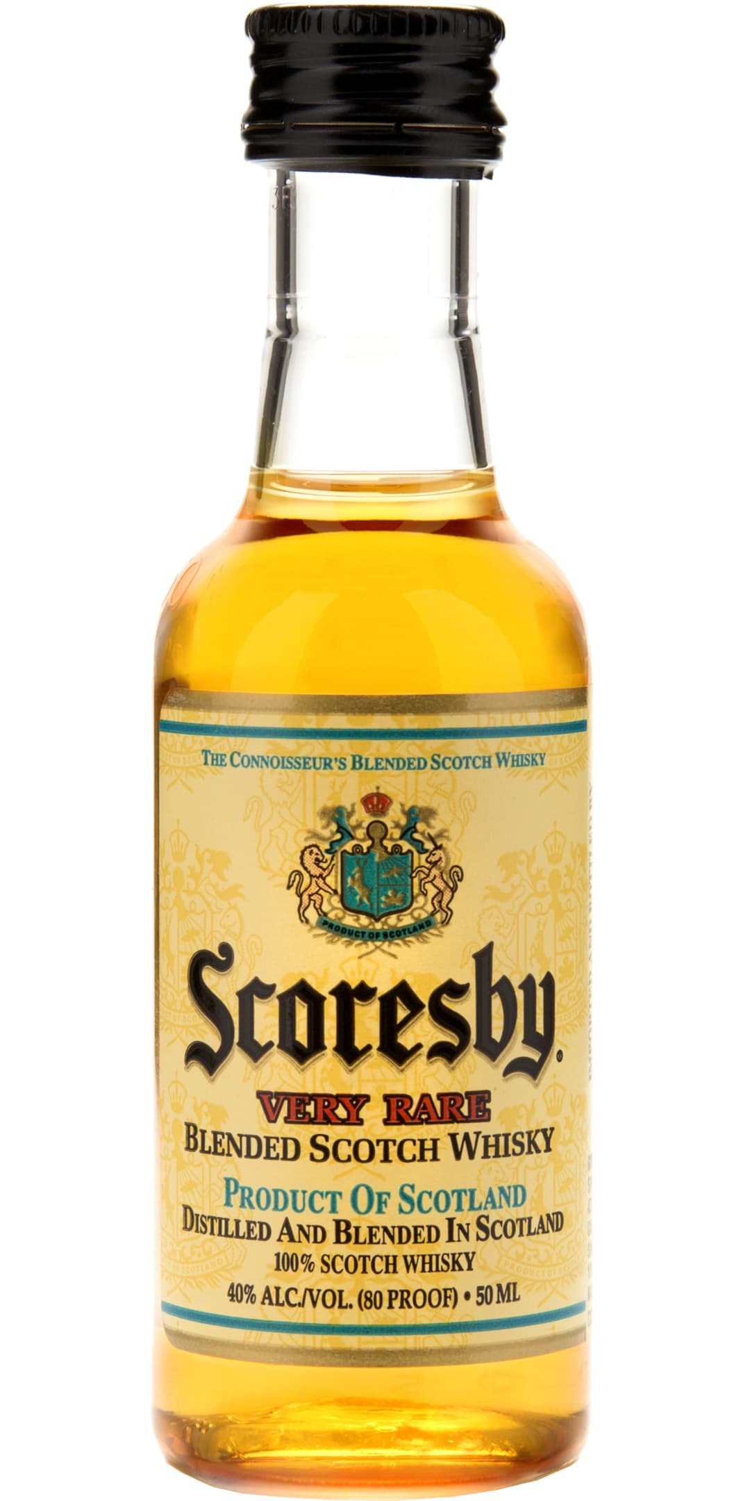 Scoresby Very Rare Blended Scotch Whisky, 50ml 80 Proof