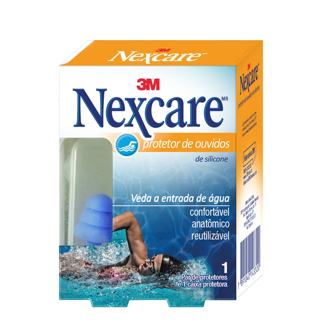 Protetor de Ouvido de Silicone Nexcare™