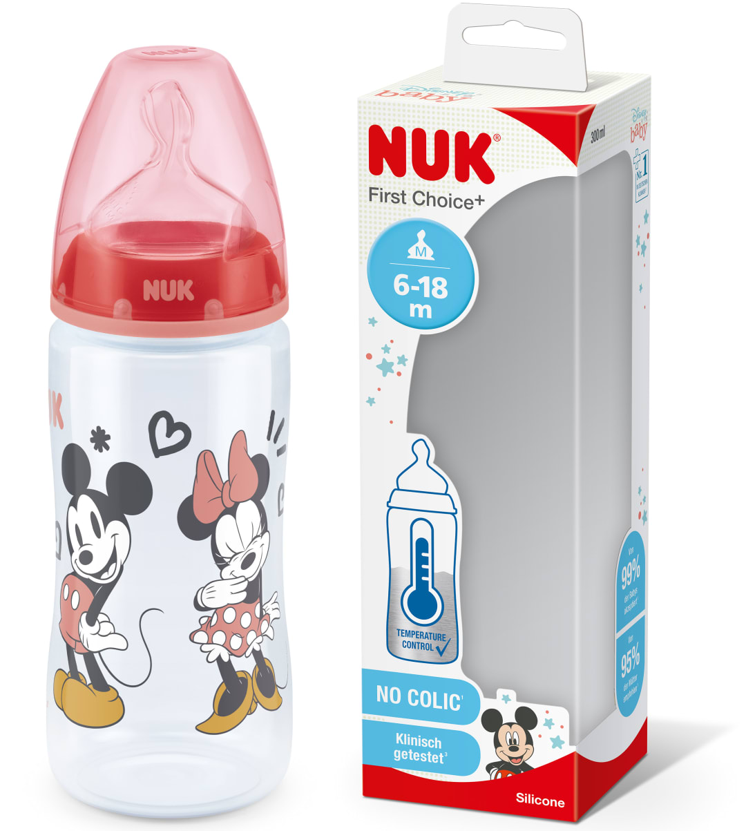 NUK FC+ PPTC300M S2MMICKEY F/GB/D/NL RED