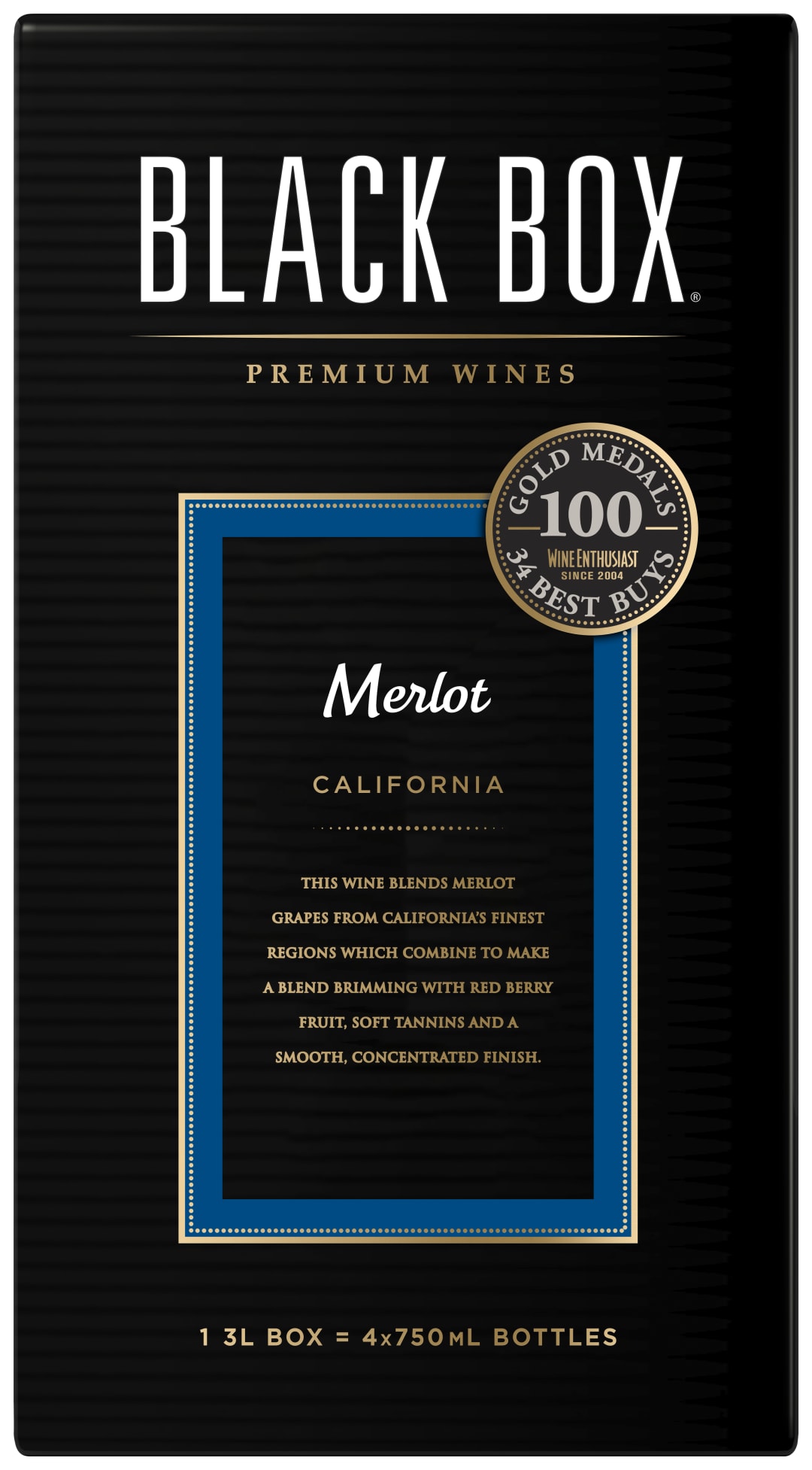Black Box Merlot Red Wine 3L Box Wine