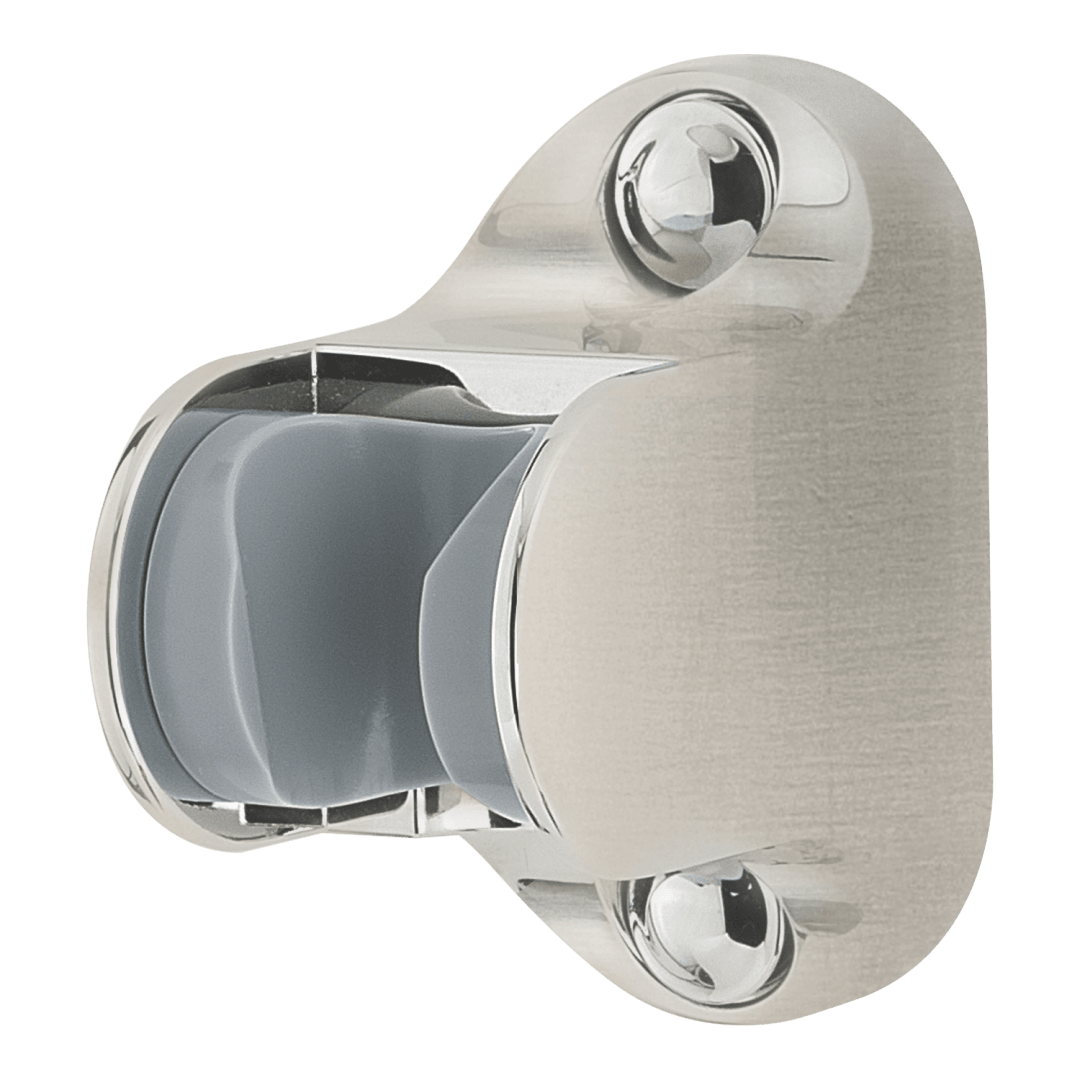 Wall Mount Shower Bracket in Brushed Nickel
