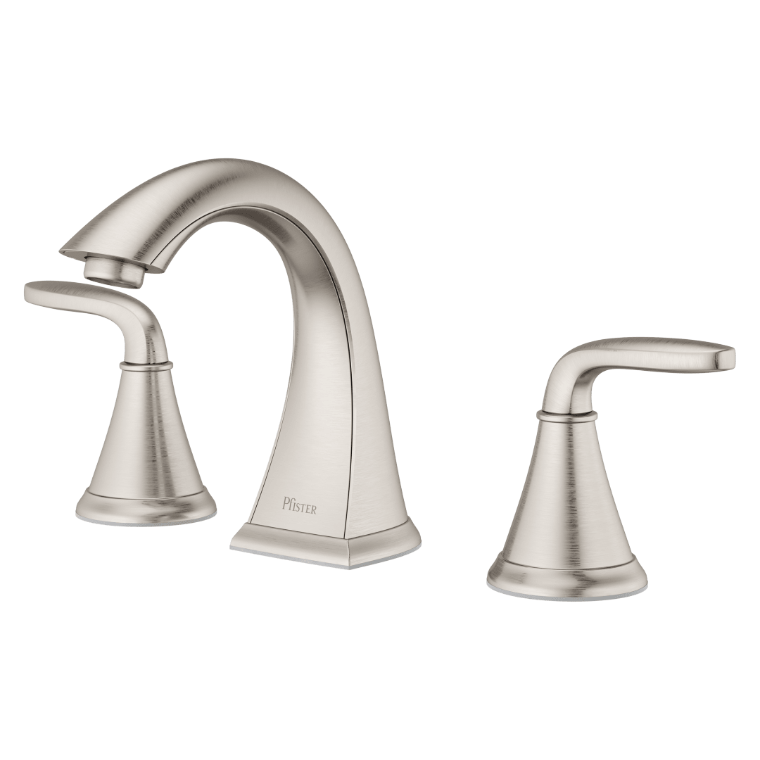 Pasadena 2-Handle 8" Widespread Bathroom Faucet in Brushed Nickel